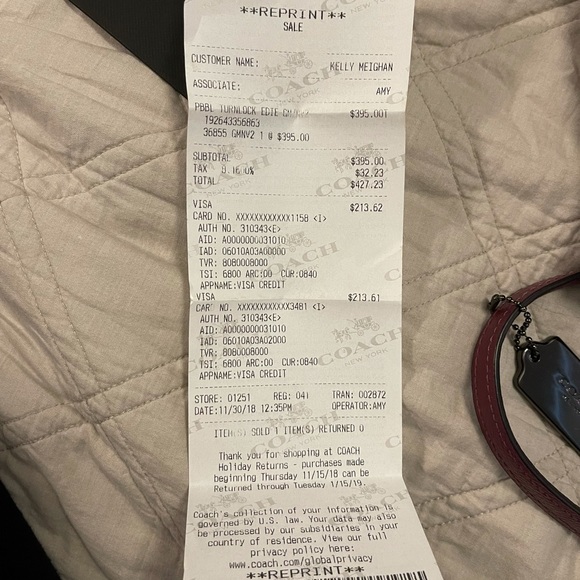 Coach Bags Coach Purse Barely Used Receipt Attached Poshmark